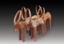 朱乐耕 中国牛 瓷塑 （五件）拍卖价格：RMB:1,680,000